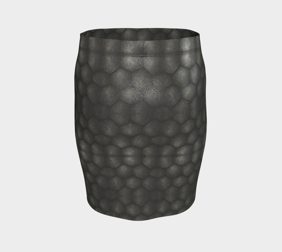 Rivet Armour Fitted Skirt