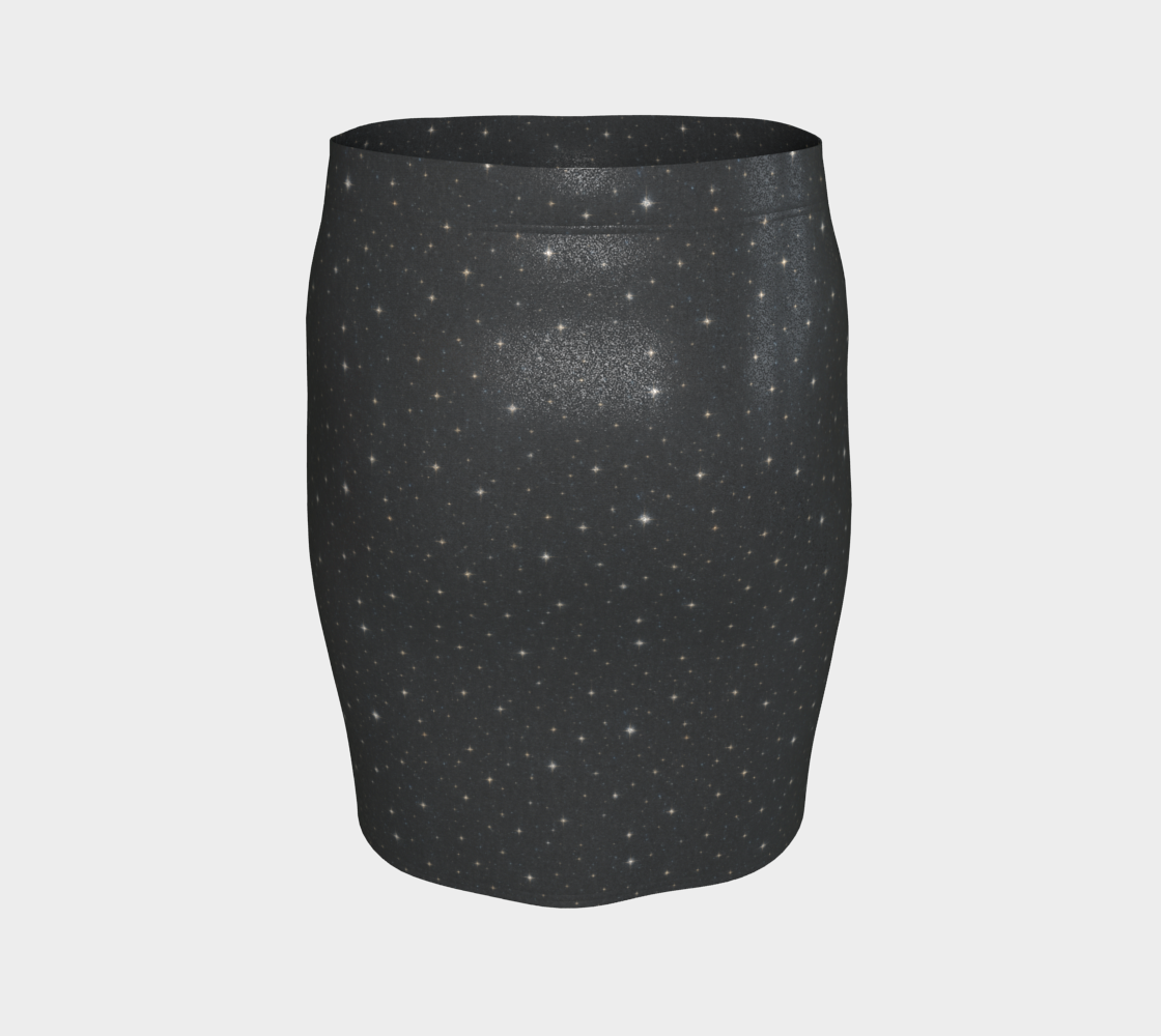 Start Fragments Fitted Skirt