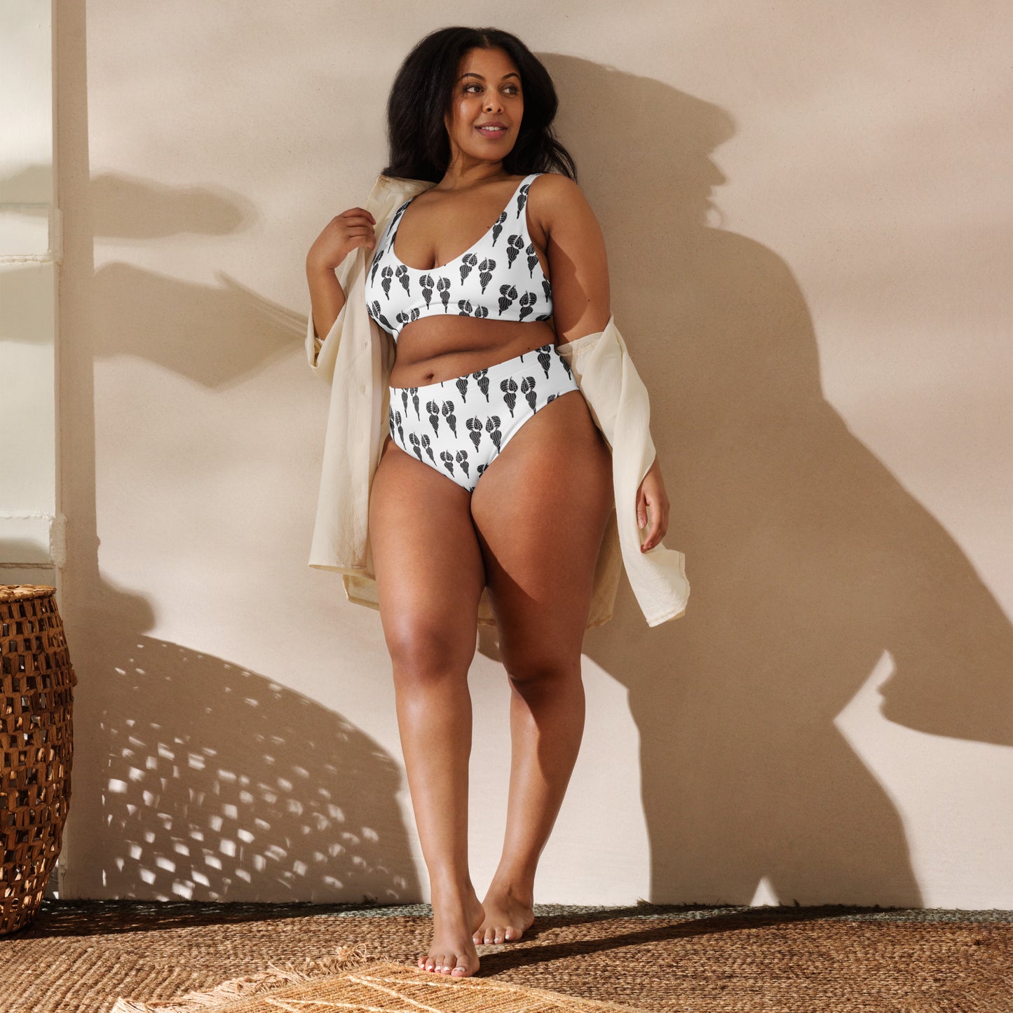 SEASHELLS Recycled High Waisted Bikini