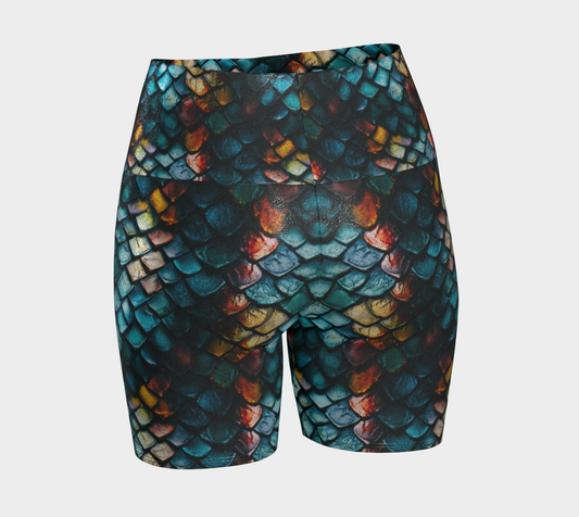 Glitter Dragon 01 Shorts