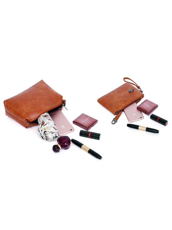Messenger Bag Four-Piece Set Retro Mother-in-Chief Handbag