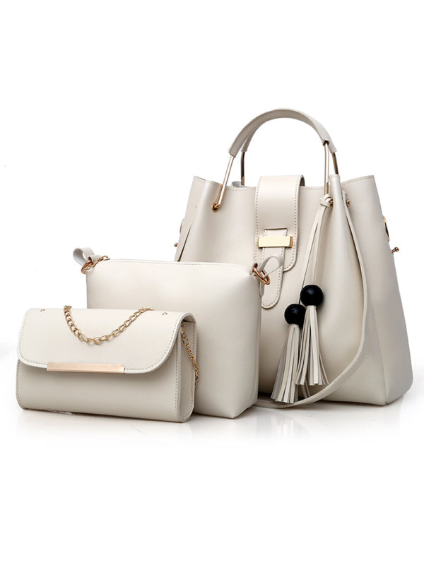Light Carry On 3-piece Bucket Style Luggage Sets