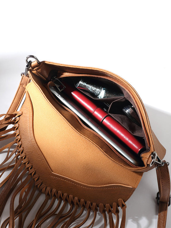 Shoulder Messenger Tassel Envelope Handbag