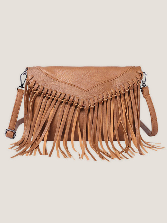 Shoulder Messenger Tassel Envelope Handbag