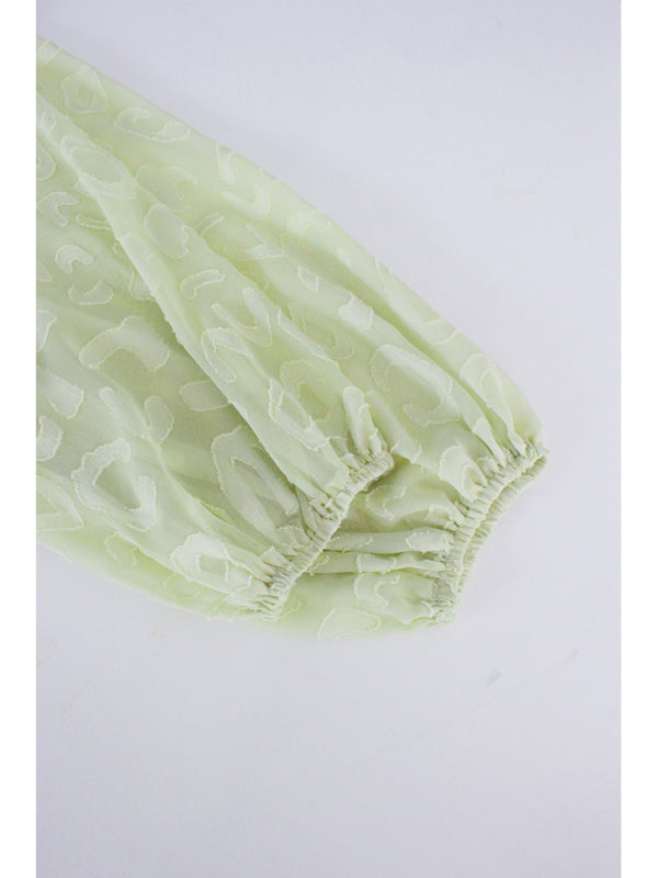 French Square Neck Four Seasons Top