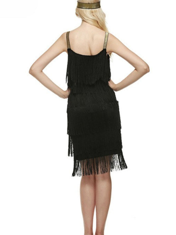 A-Line Tassels Dress