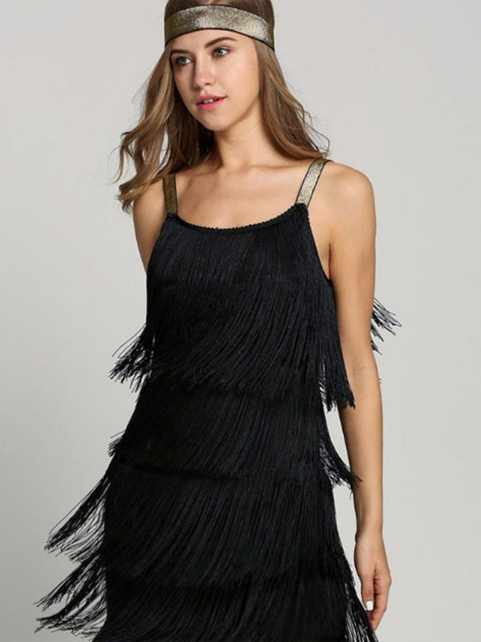 A-Line Tassels Dress