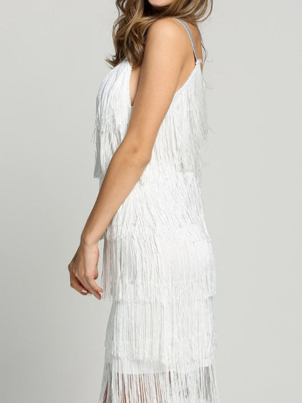 A-Line Tassels Dress