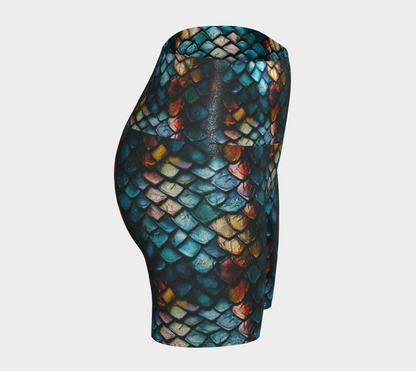 Glitter Dragon 01 Shorts