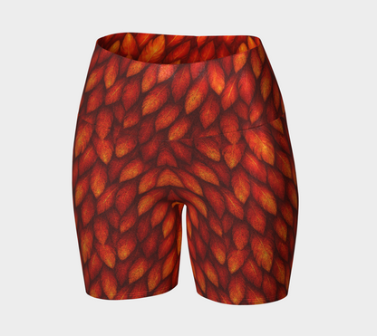 Phoenix Fire Feathers Shorts