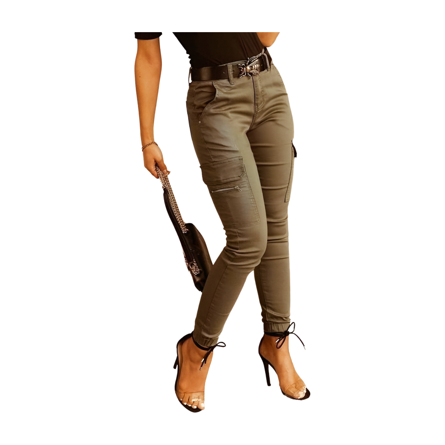 Combat Skinny Fit Cargo Pants