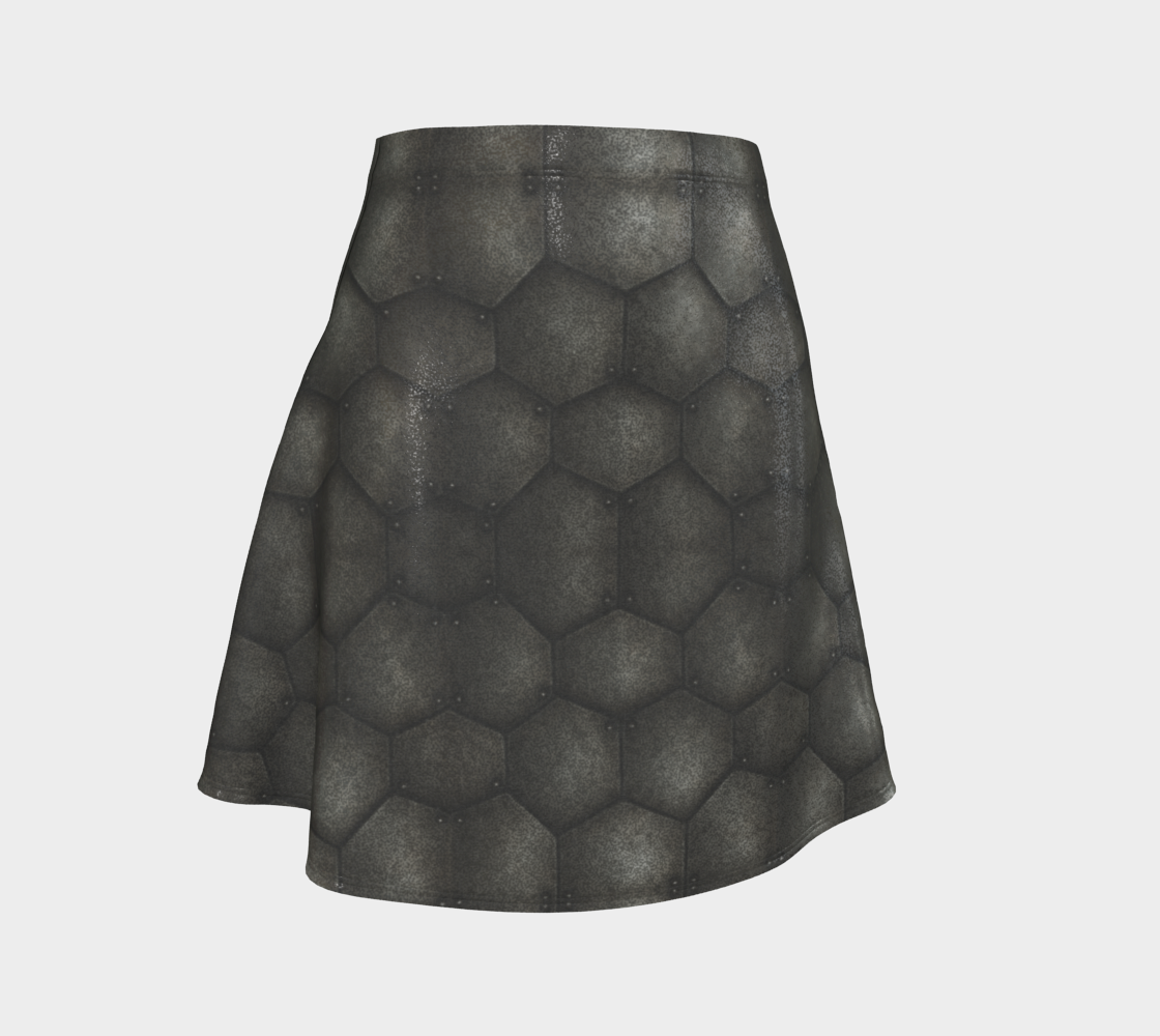 Rivet Armour Flare Skirt