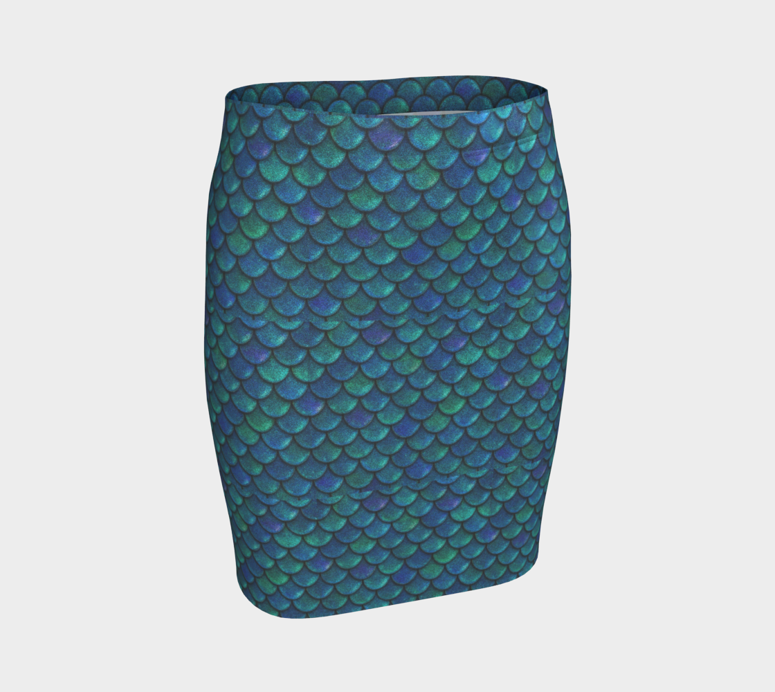 Mermaid Tail Fitted Skirt