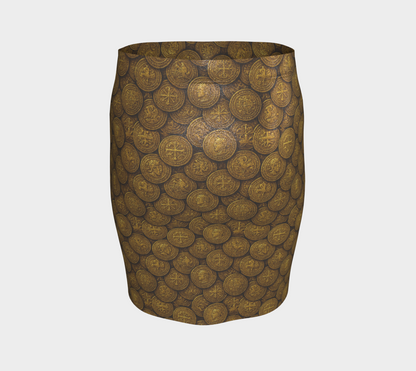 Treasure Hoard Fitted Skirt