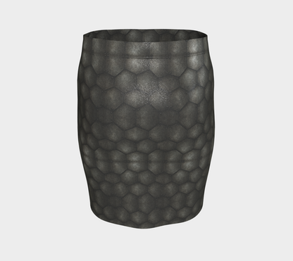Rivet Armour Fitted Skirt