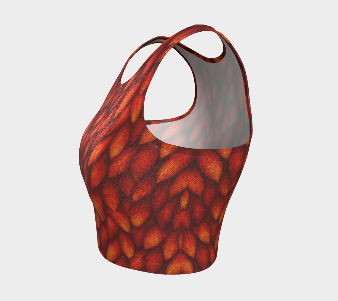 Phoenix Fire Feathers Top
