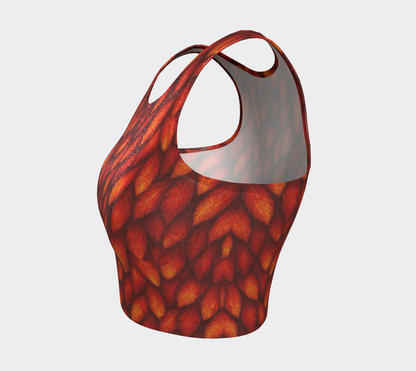 Phoenix Fire Feathers Top