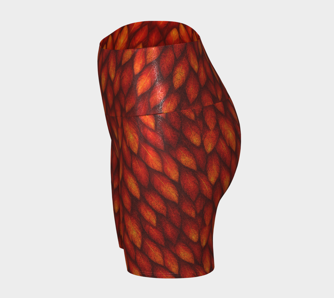 Phoenix Fire Feathers Shorts