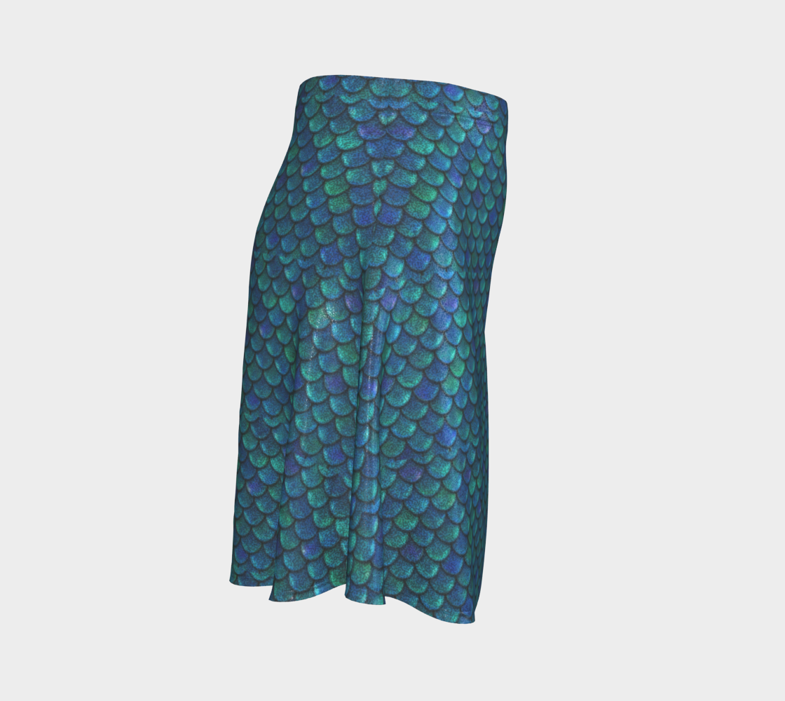 Mermaid Tail Flare Skirt