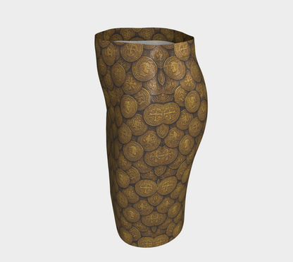 Treasure Hoard Fitted Skirt