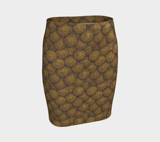 Treasure Hoard Fitted Skirt
