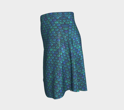 Mermaid Tail Flare Skirt