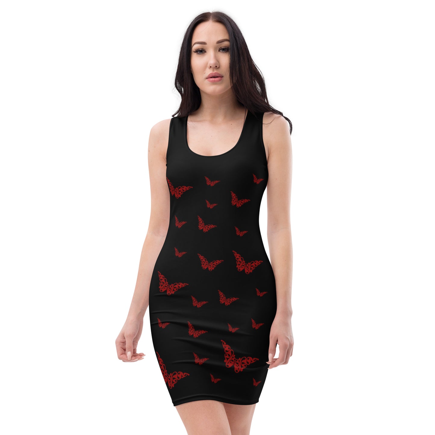 BUTTERFLY EFFECT Bodycon Dress