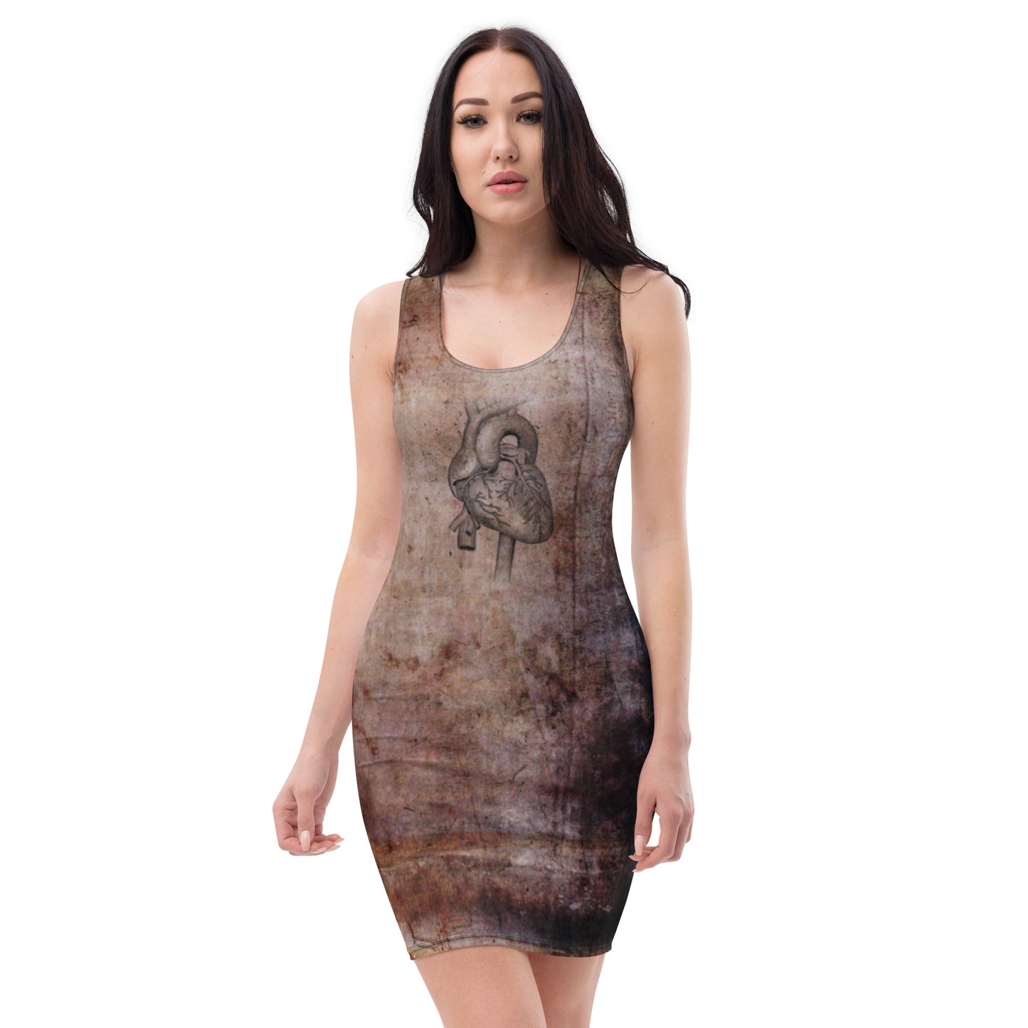 CUORE E POLMONI Bodycon Dress