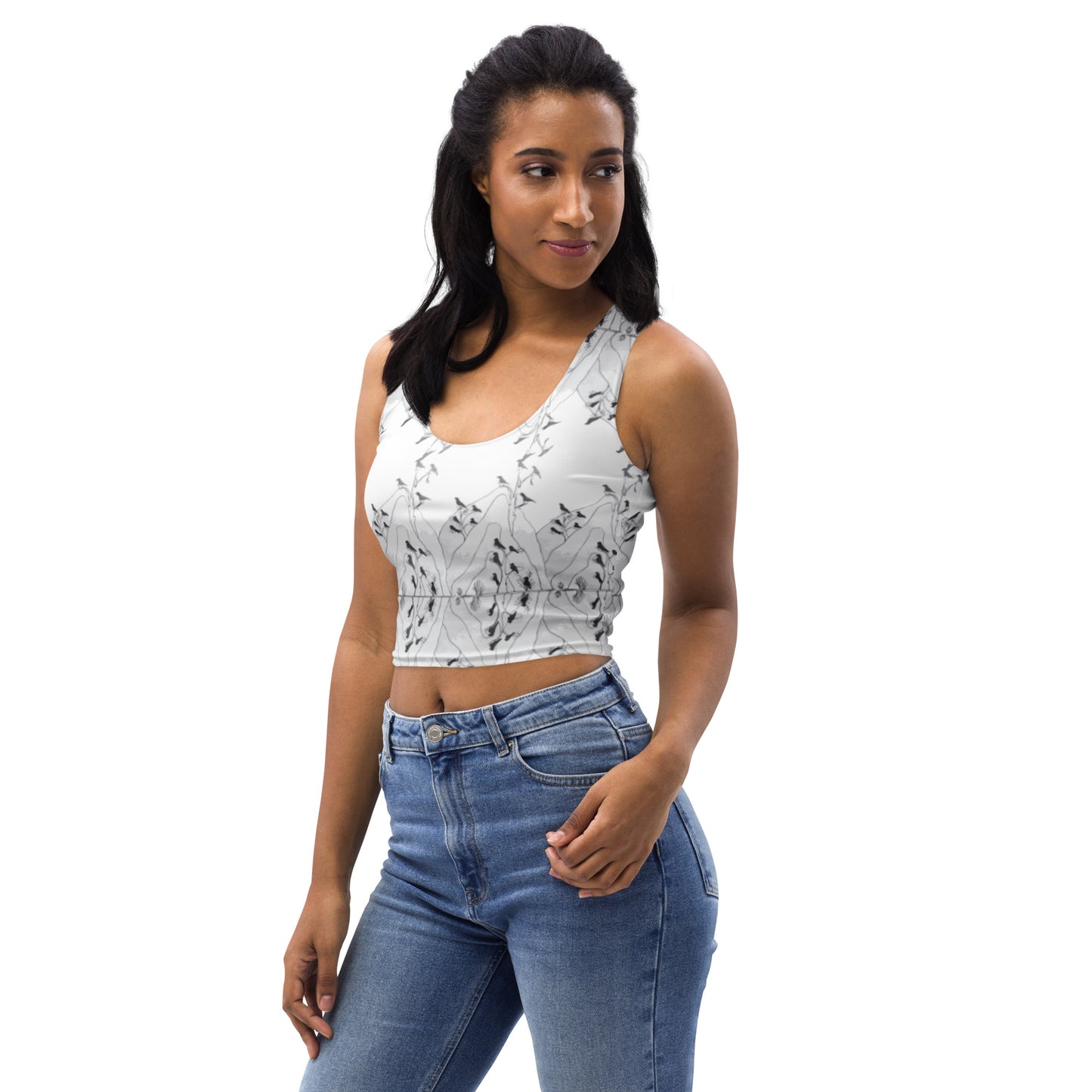 DESERT BIRDS Crop Top