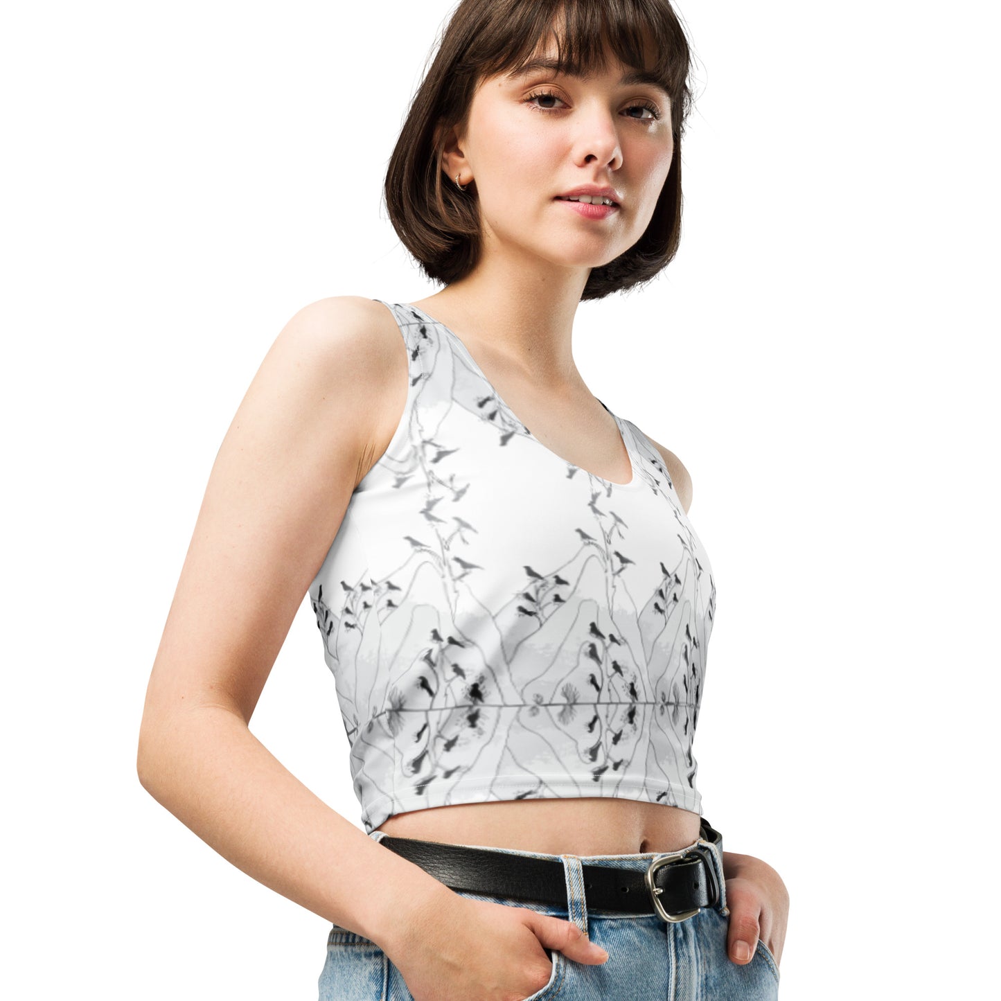 DESERT BIRDS Crop Top