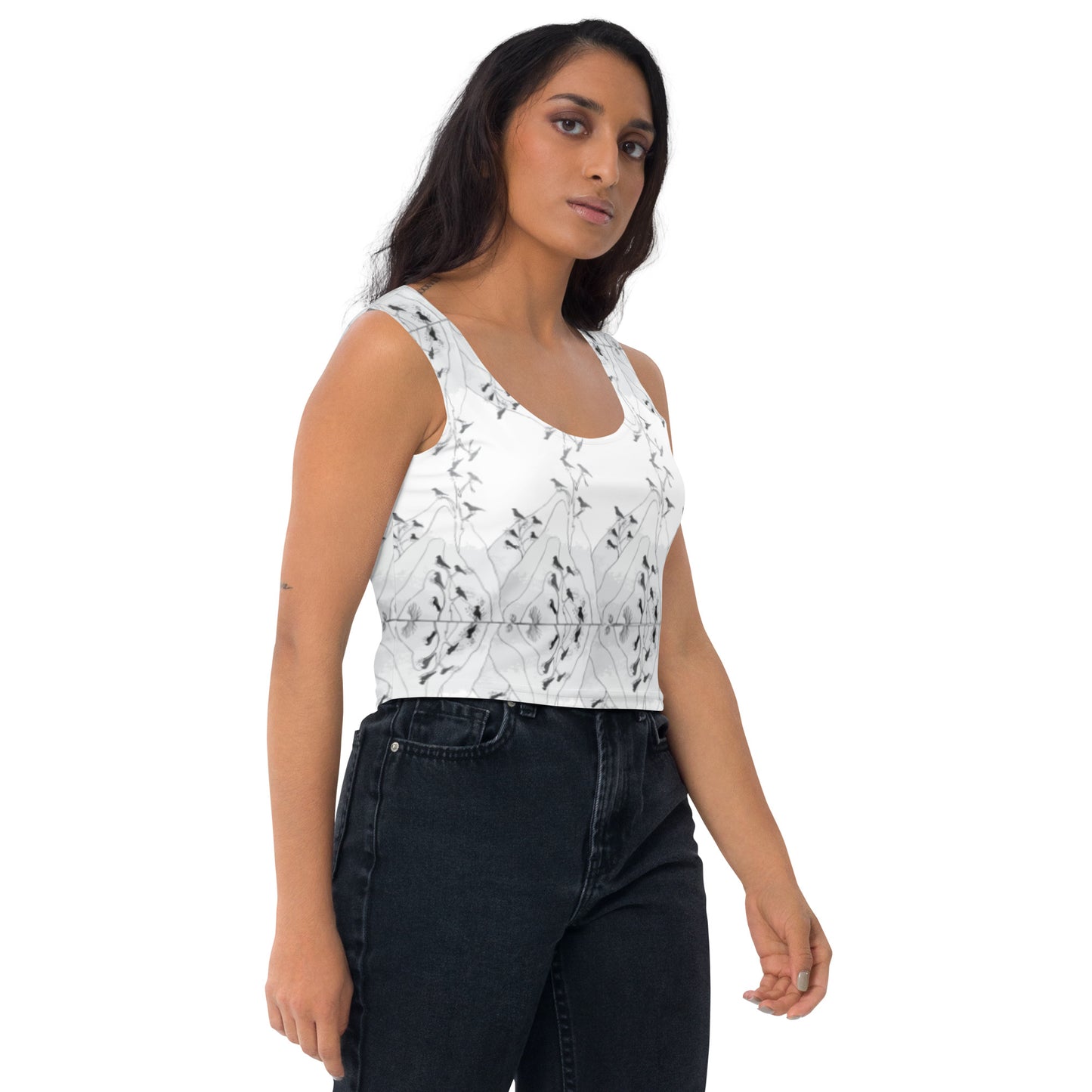 DESERT BIRDS Crop Top