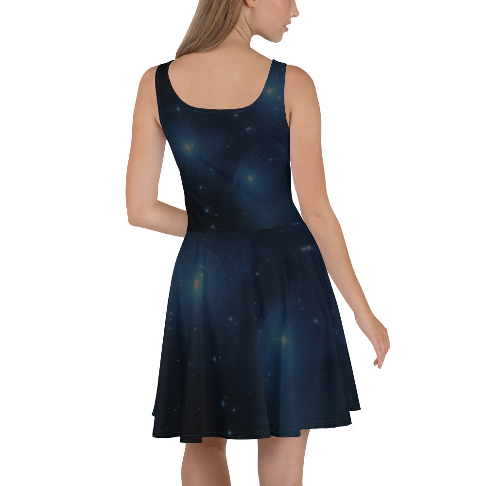 BLUE MOON Skater Dress