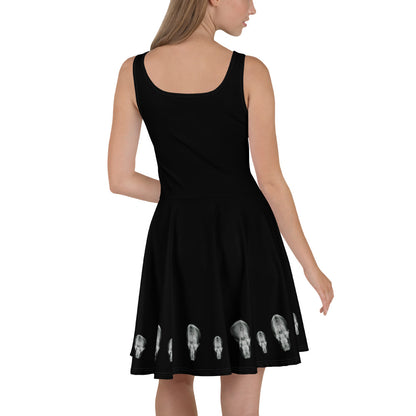 CHECK MY BRAIN Skater Dress