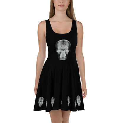 CHECK MY BRAIN Skater Dress