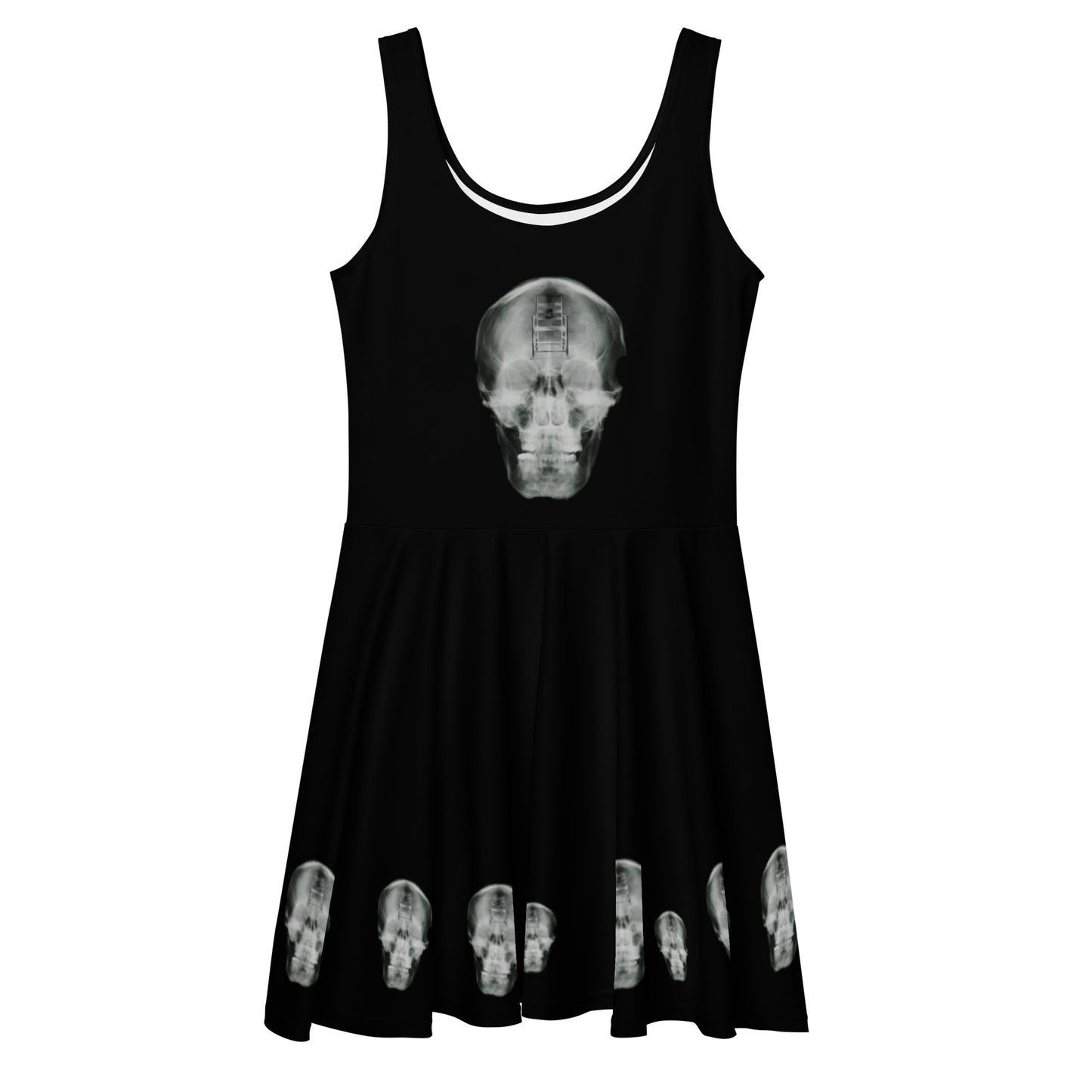 CHECK MY BRAIN Skater Dress