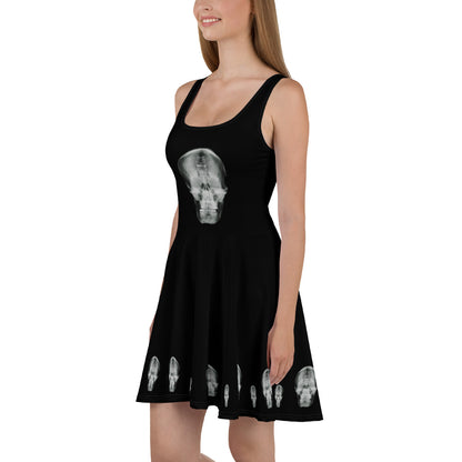 CHECK MY BRAIN Skater Dress