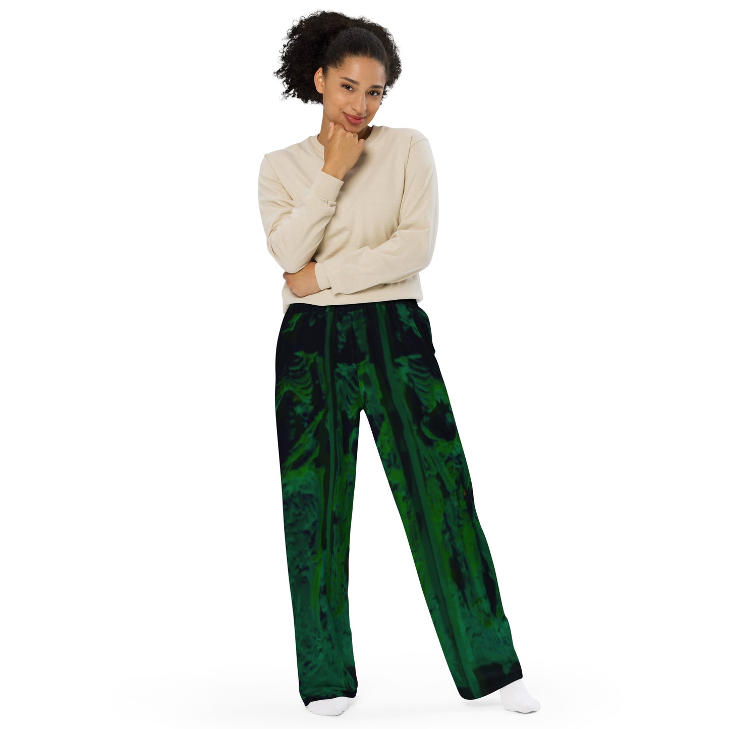 TOMB RAISER Wide Leg Pants