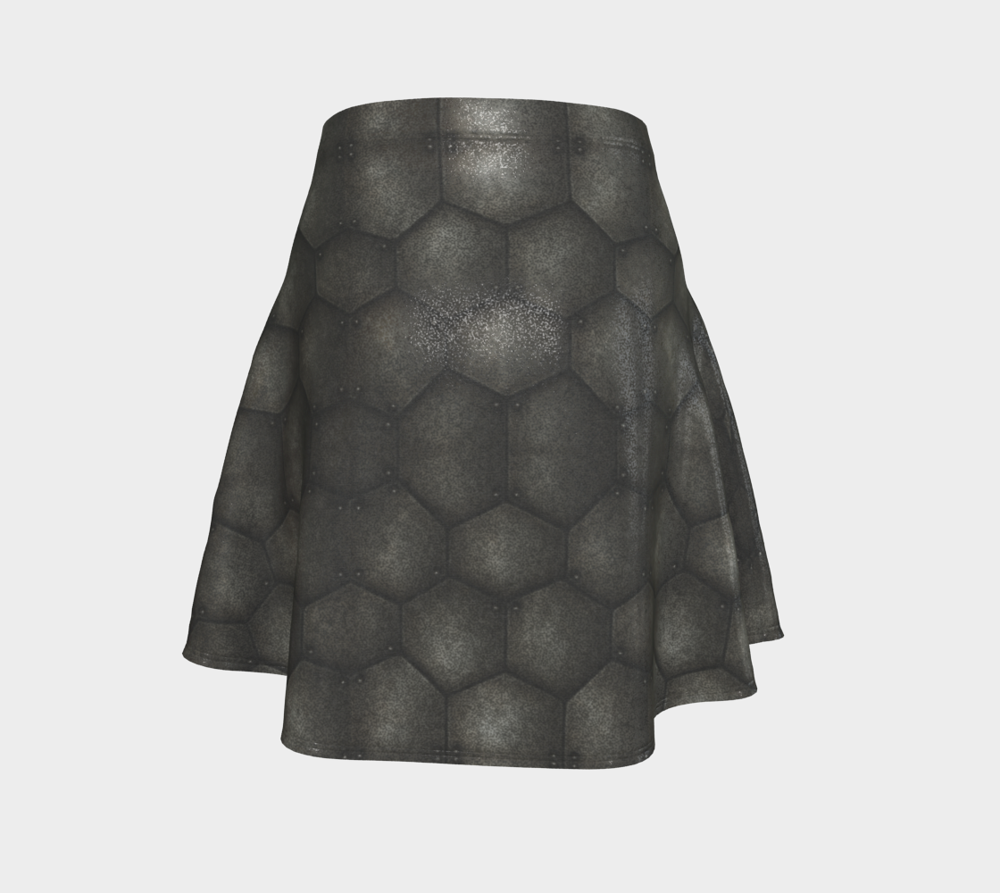 Rivet Armour Flare Skirt