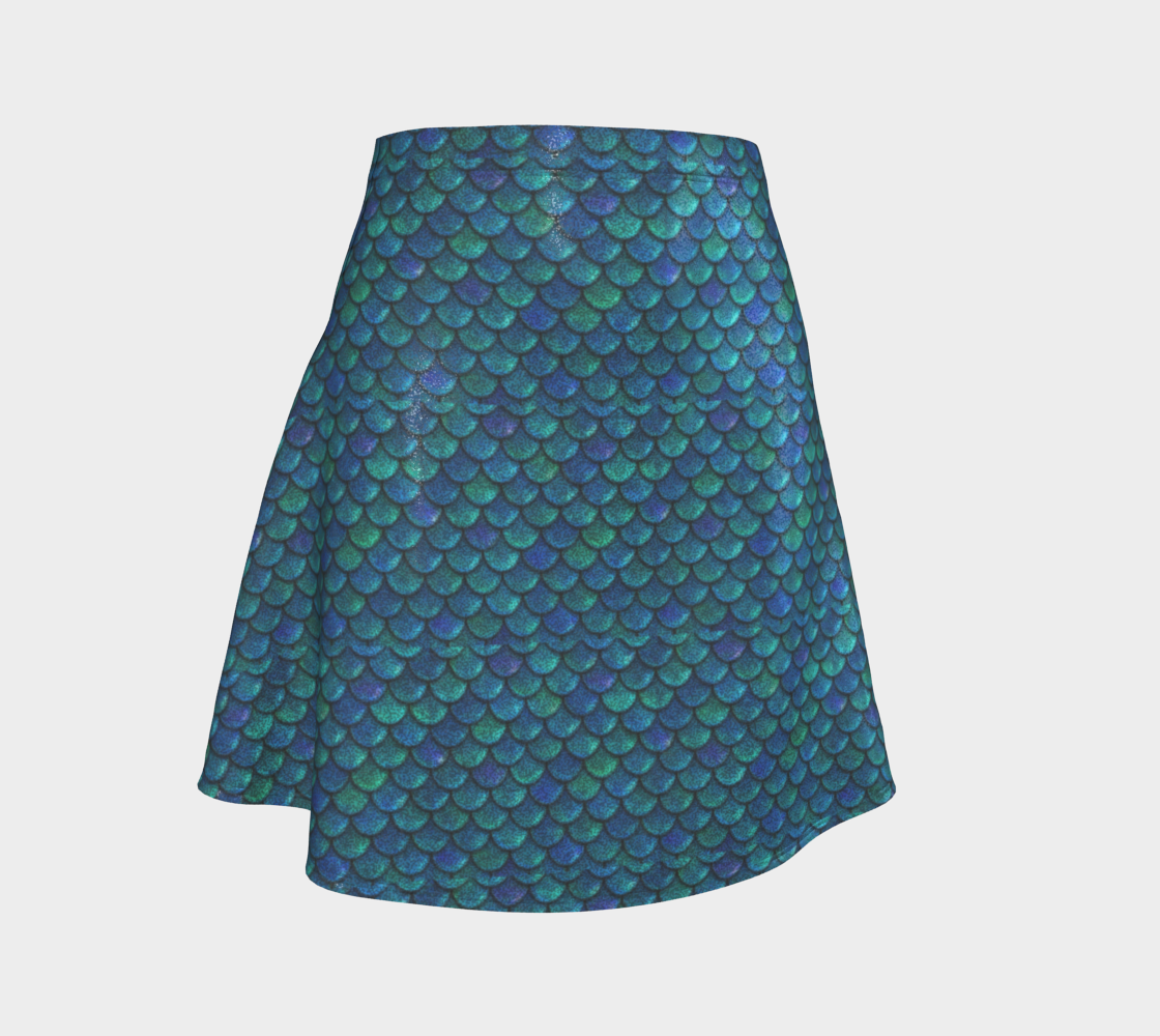 Mermaid Tail Flare Skirt