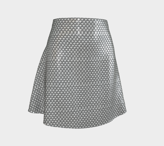 Chain Mail Flare Skirt