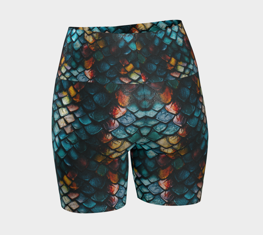 Glitter Dragon 01 Shorts