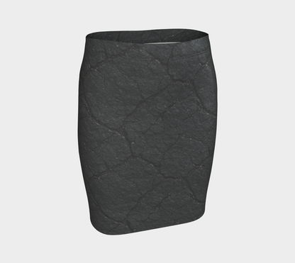 Meteorite Fitted Skirt