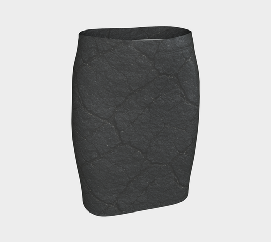 Meteorite Fitted Skirt