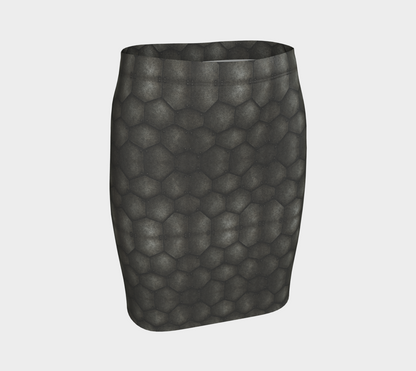 Rivet Armour Fitted Skirt