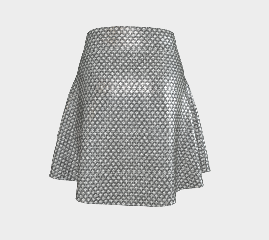 Chain Mail Flare Skirt