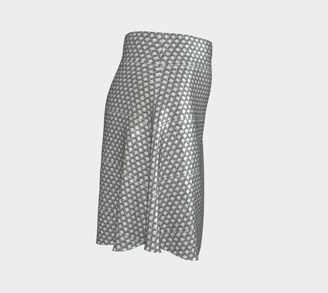Chain Mail Flare Skirt