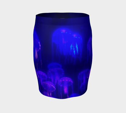 JELLY FISHES Fitted Skirt