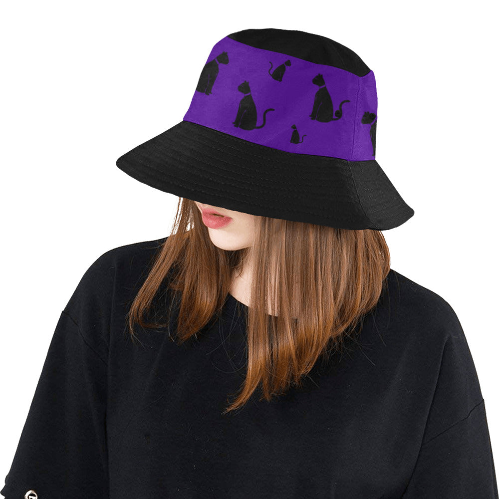 BLACK CATS Bucket Hat