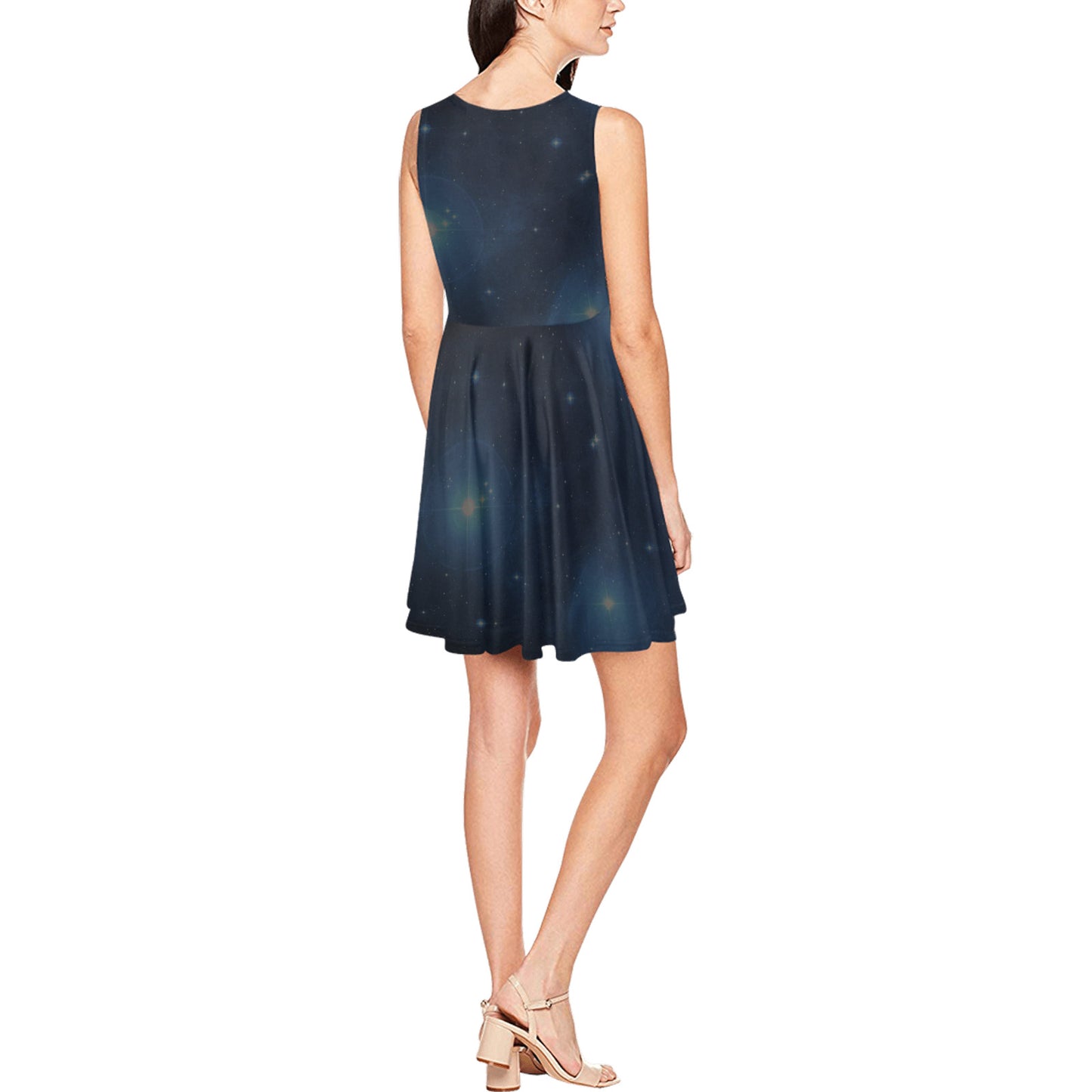 BLUE MOON Thea Sleeveless Skater Dress