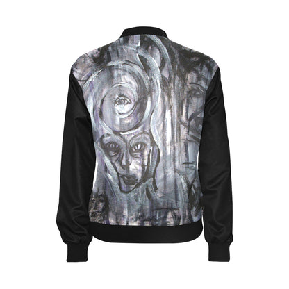 ASHES TO ASHES Bomber Jacket for Women